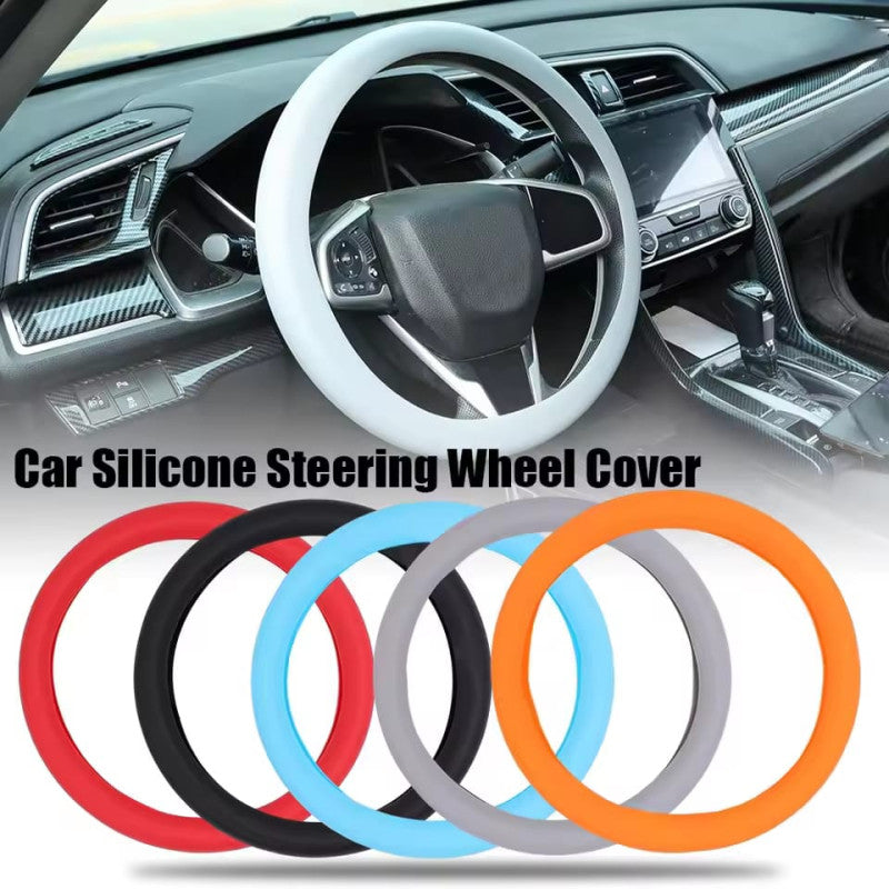 Premium Silicone Steering Wheel Cover