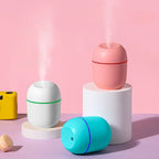 USB Humidifier Air Freshener – Quiet Mist Diffuser with LED Lights | Portable Room Moisturizer