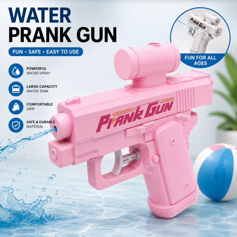 Prank Water Gun Toy – Handheld Two-Way Summer Water Blaster for Kids