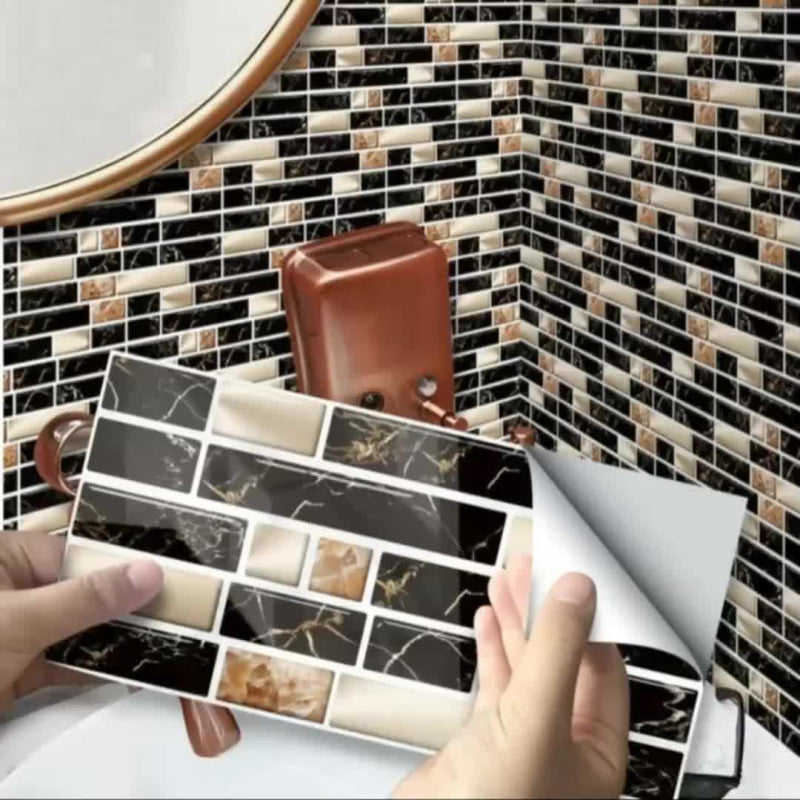 Pack of 24 Waterproof Smart Self Adhesive Tile Stickers