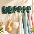 Wall Mounted 6 Hooks Coat Hanger