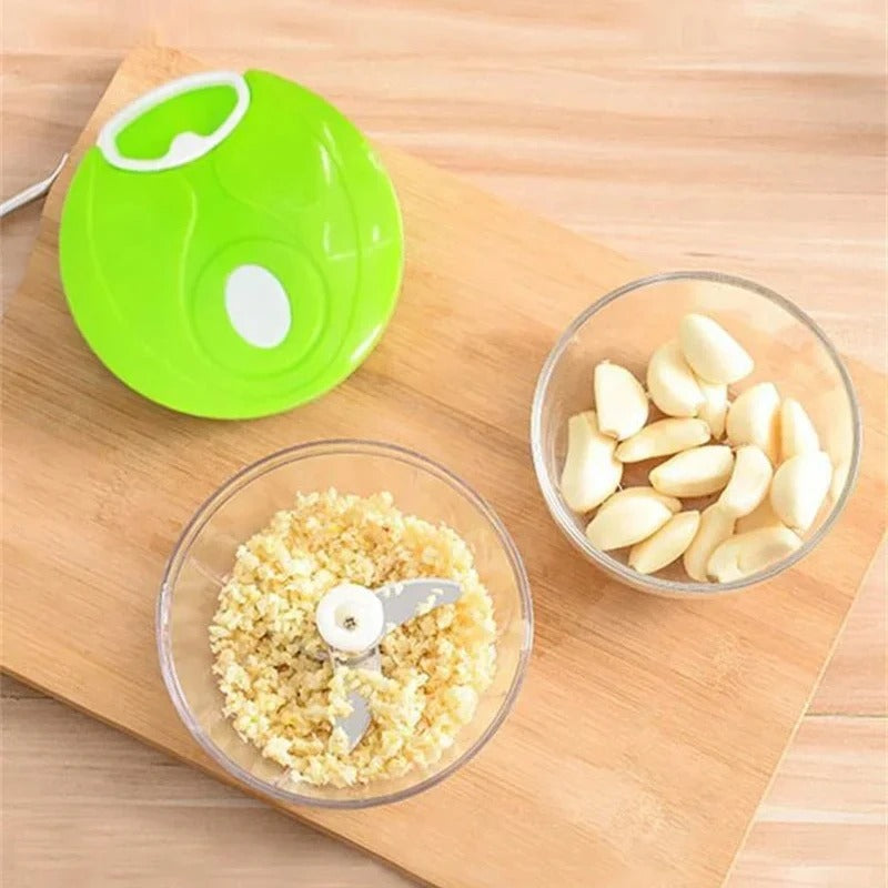 Speedy Chopper – Manual Pull Vegetable Chopper | Onion, Garlic & Meat Cutter
