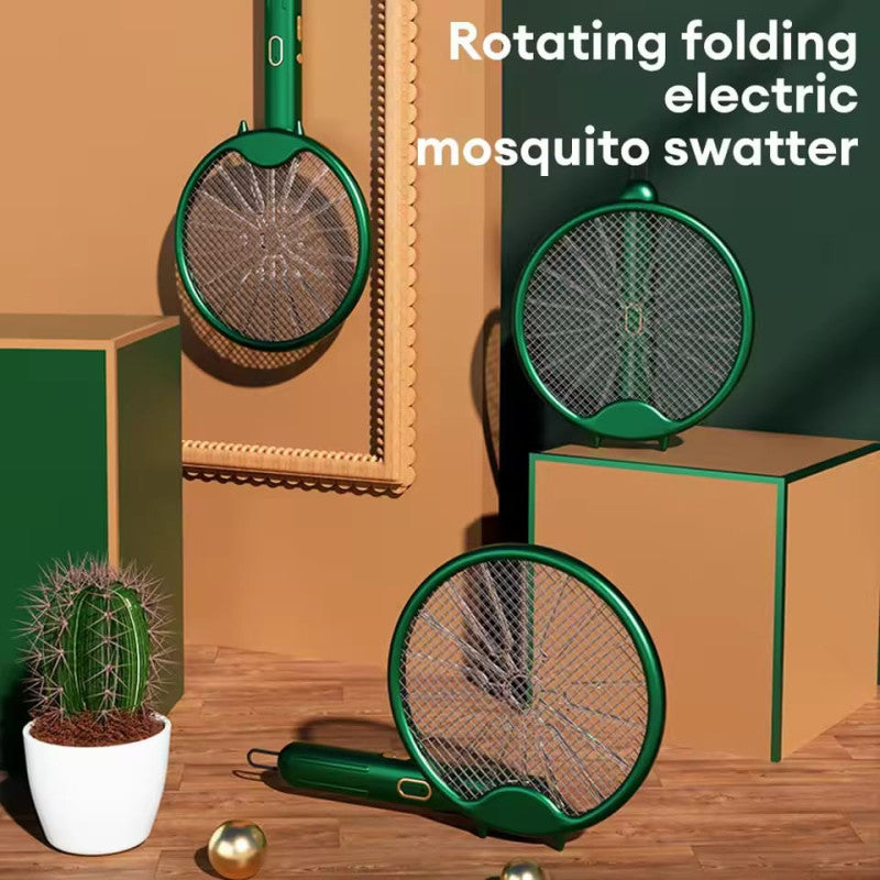 Foldable Mosquito Killer Racket with UV Light – Rechargeable Electric Swatter