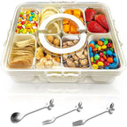 Nova 8 in 1 Storage Box – Airtight Multi Compartment Food & Snack Organizer