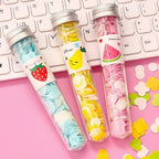 Flower Paper Soap Tube – Portable Travel Hand Wash Sheets 🌸✨