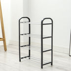 4 Tier Shoe Rack – Space Saving Shoe Organizer Shelf for Home & Entryway