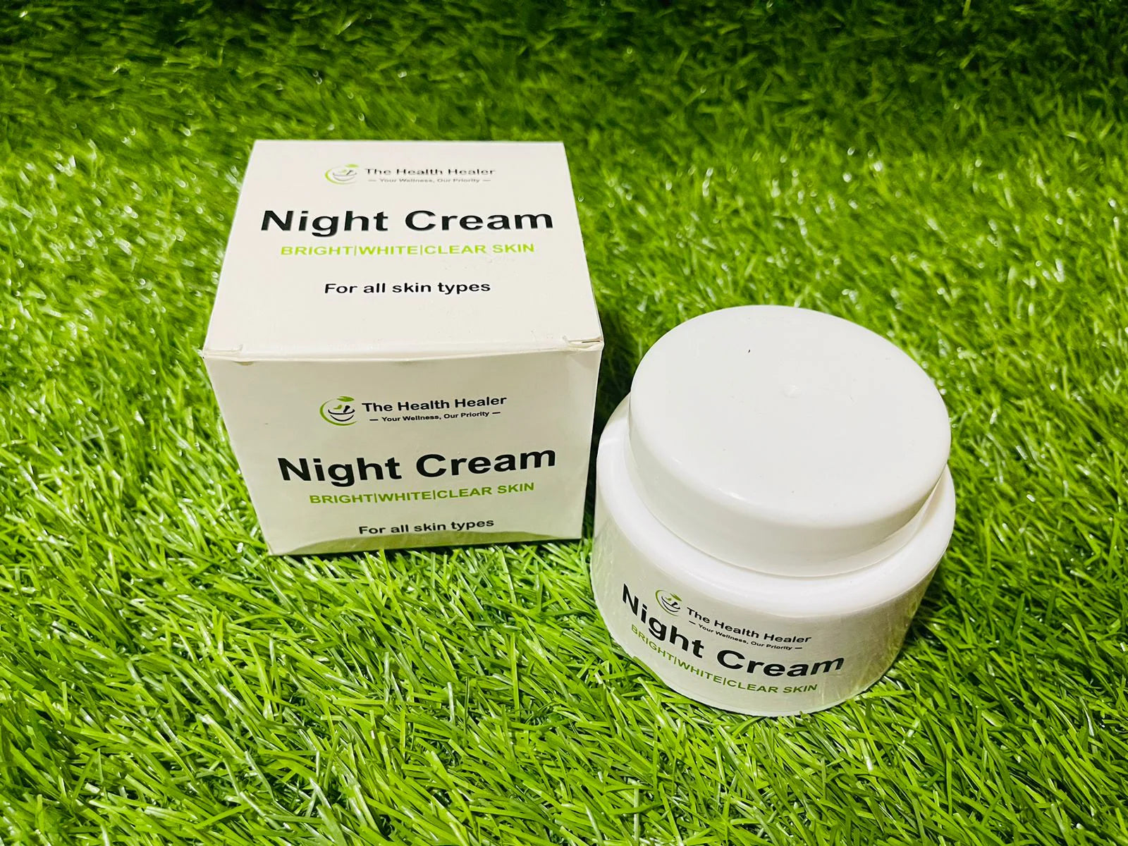 Night Cream Face & Body – Brightening & Deep Moisturizing Cream