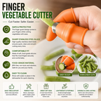 Silicone Finger Vegetable Peeler & Thumb Knife – Safe Kitchen Cutting Protector