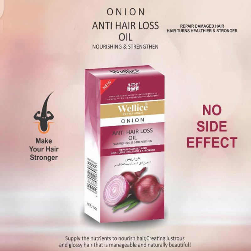 Onion Hair Oil 30ml – Anti Hair Fall & Hair Growth Oil for Strong Healthy Hair