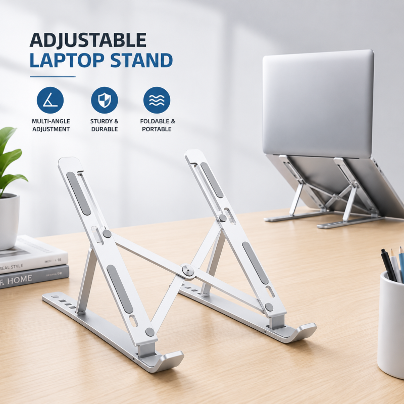 Portable Aluminum Laptop Stand