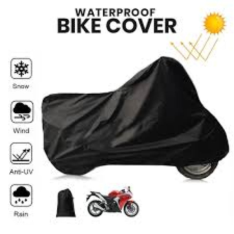 Premium Waterproof Bike Cover – Universal Motorcycle & Motorbike Cover