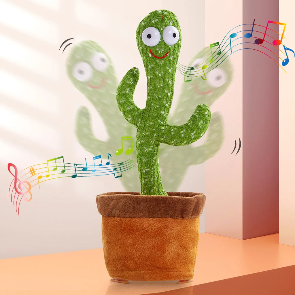 Dancing Cactus Toy for Kids – Talking, Singing & Mimicking Toy
