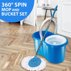 Royal Spin Mop (Plastic) – 360° Easy Cleaning Mop with Bucket