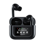 A9 Smart Tactile Wireless Earbuds – Touch Screen Display, Noise Reduction & Bluetooth