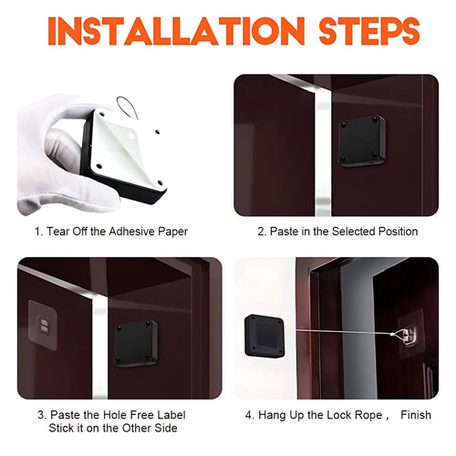Automatic Door Closer Punch-Free Automatic Sensor Door Closer