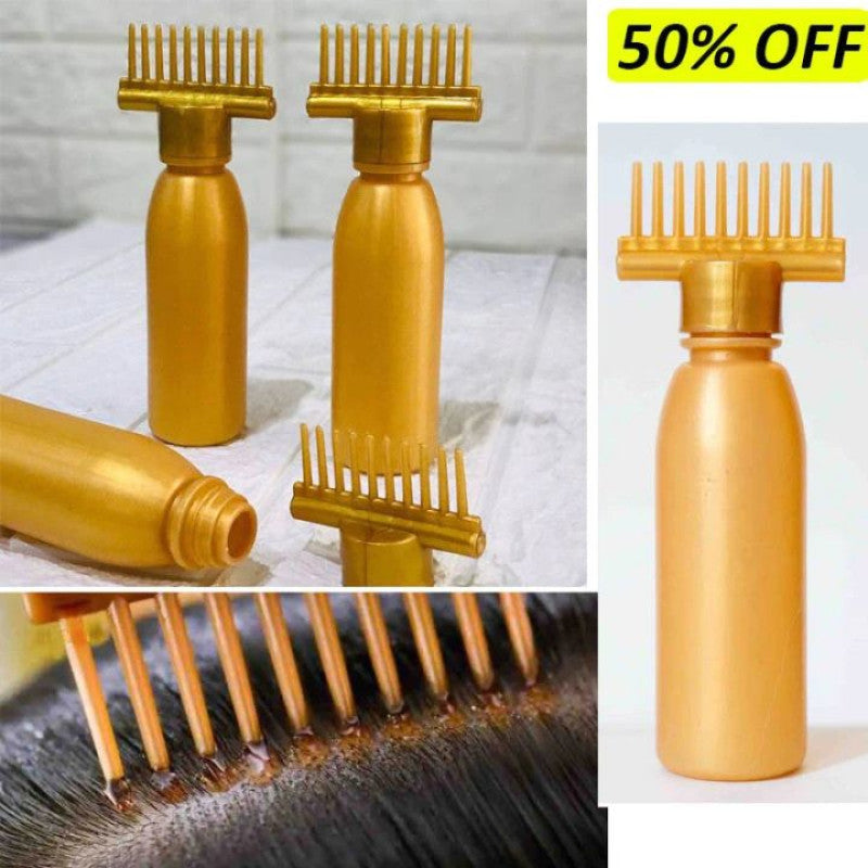 Oil Comb Bottle – Multi-Purpose Hair & Root Applicator
