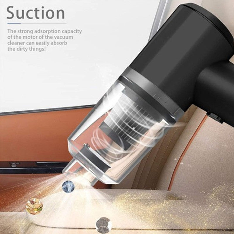 2-in-1 Car Vacuum Cleaner – Portable Cordless Handheld Vacuum & Blower
