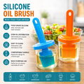 Oil Brush With Bottle Oil Dispenser