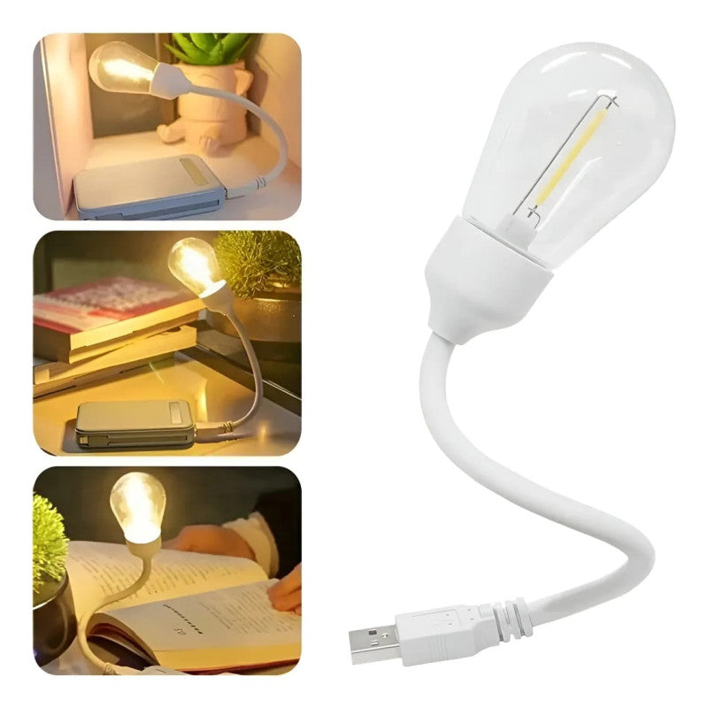 S14 USB LED Bulb – Flexible Portable Night Light | Energy Saving