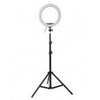 LED Ring Light with Stand – Adjustable Tripod Light for Makeup, TikTok & YouTube