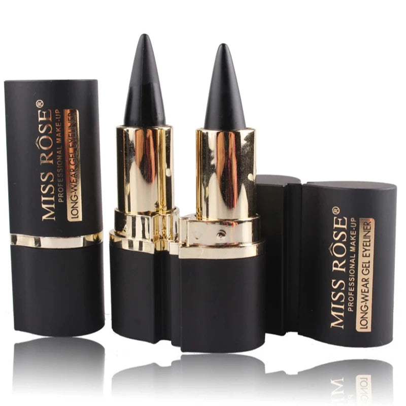 Miss Rose Kajal Stick – Long Lasting Waterproof Gel Eyeliner | Smudge Proof Deep Black Kajal