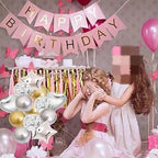 14 Pcs Confetti Decorative Party Balloons Set (Star - Heart)