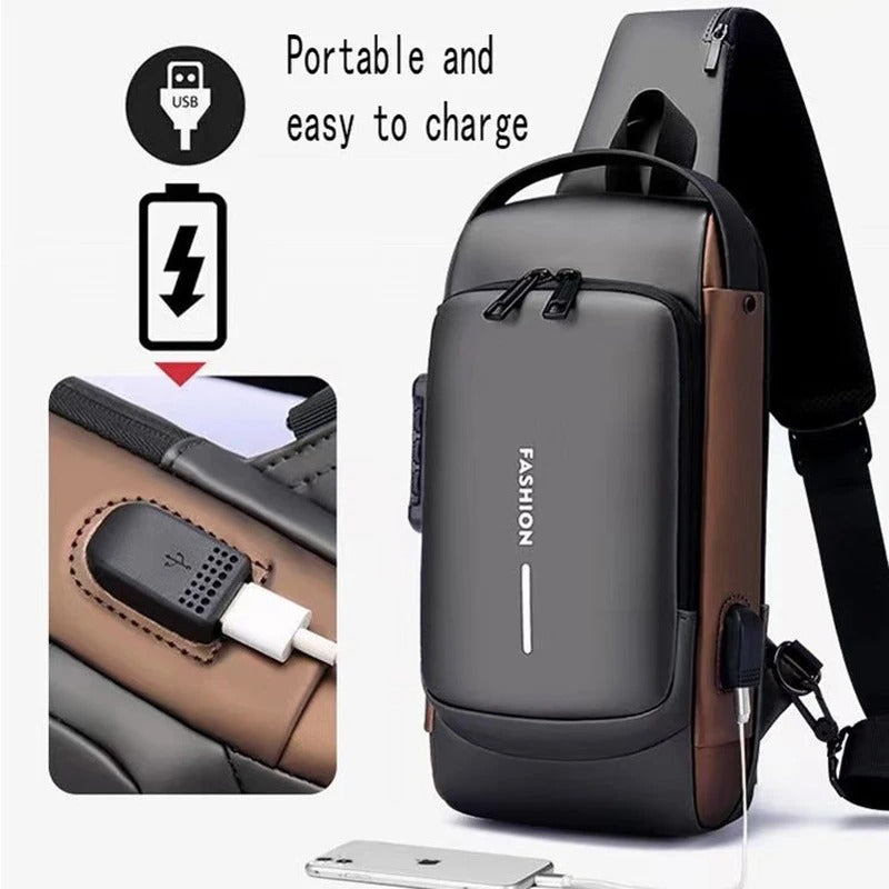 Black bag cross shoulder Fashion Sport Bag