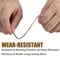 Heavy Duty 20 Meter PVC Metal Inner Rope for Laundry Wet Clothes