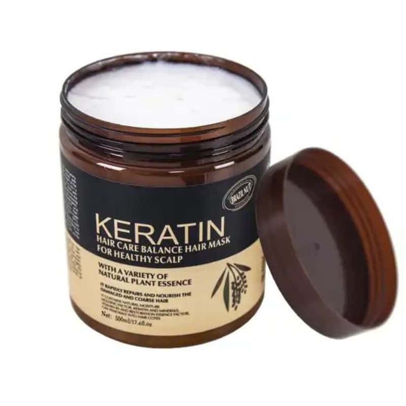 Keratin Hair Mask – Deep Repair Treatment | Smooth, Frizz-Free & Shiny Hair