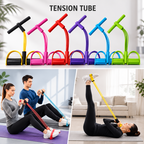 Heavy Duty Peddle Puller Tummy Trimmer Exercise Fitness Band