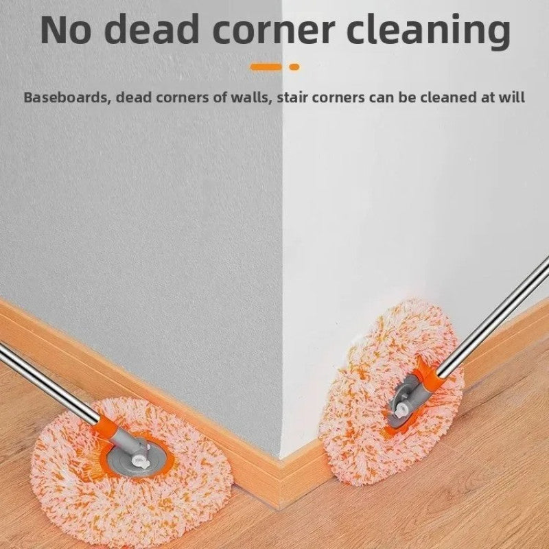 Sunflower Microfiber Mop – Extendable Dust Cleaner for Ceiling, Walls & Floor