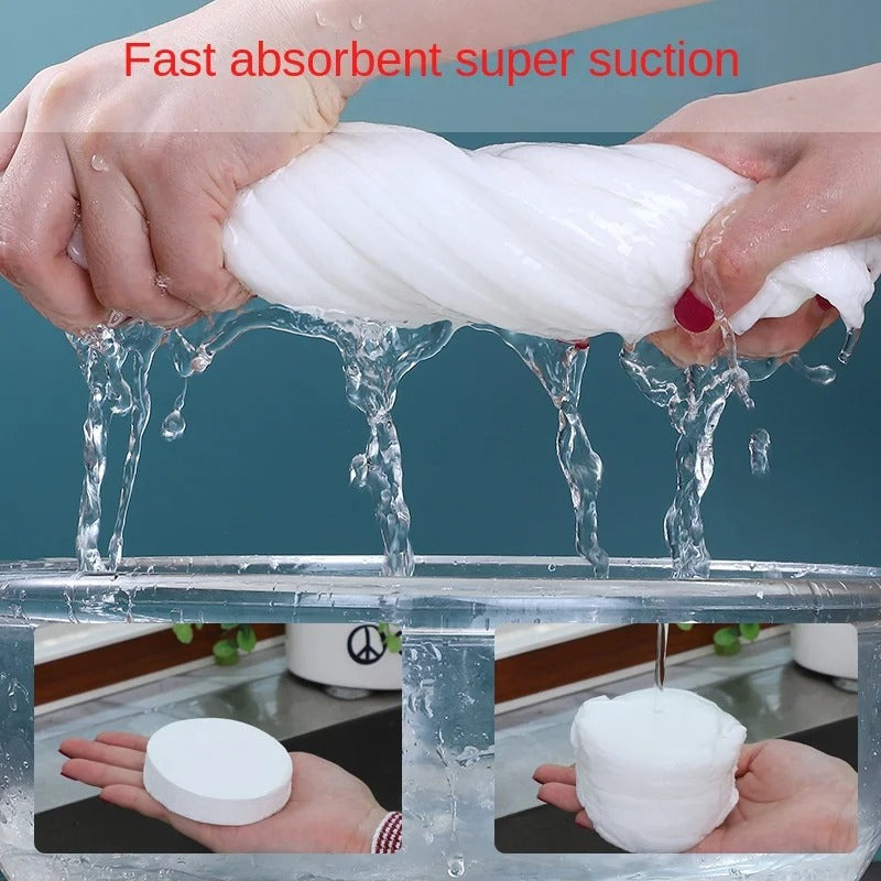 Compressed Bath Towel for Travel and Quick-Drying