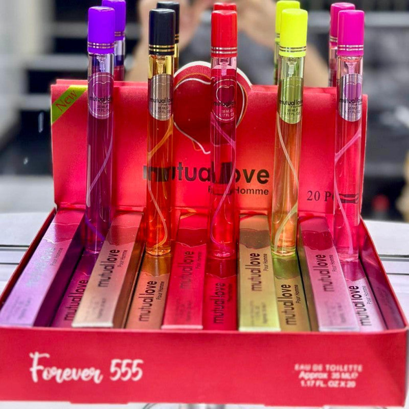 Mutual Love Pen Perfume Pack of 5 – Long Lasting Mini Pocket Fragrance Set