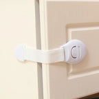 Pack of 3 Child Safety Ribbon Lock – Adjustable Cabinet & Drawer Lock | Baby Proof Multi-Purpose Lock