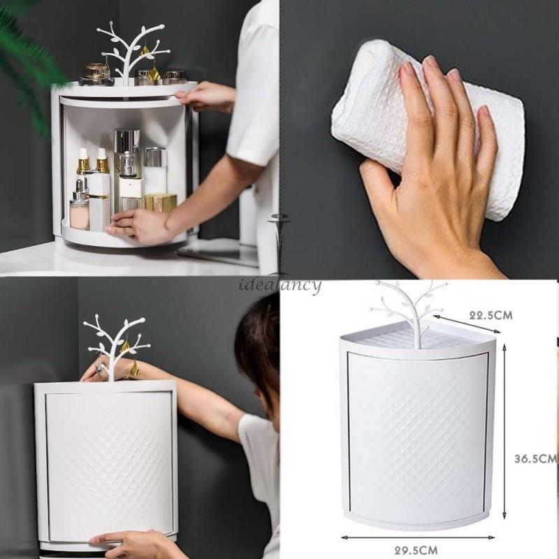 EMSA Bathroom Cabinet – Single Layer Corner Storage Organizer