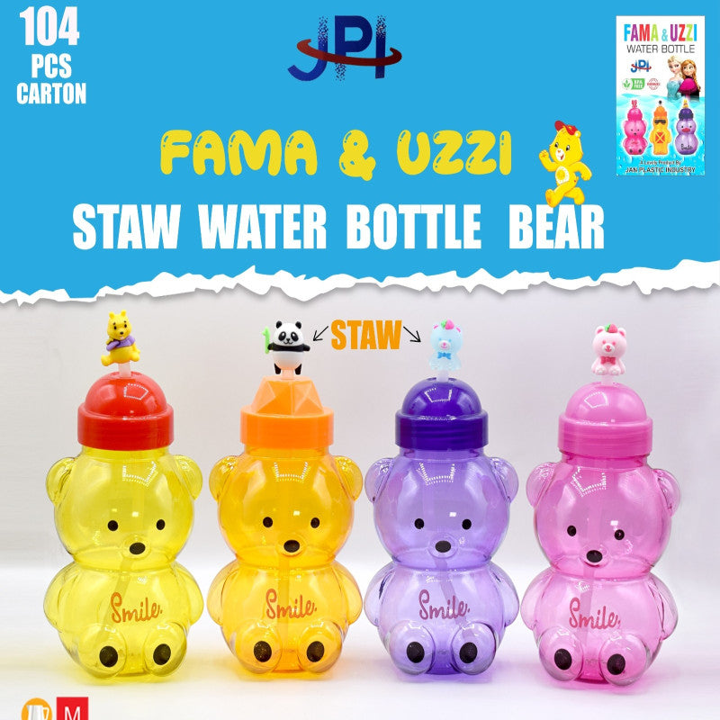 Fama & Uzzi straw water Bottle