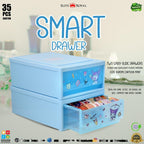 Royal Smart Drawer – 2 Layer Plastic Storage Organizer Box (Multi-Color)