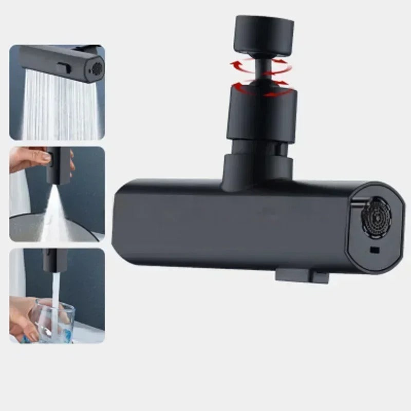 4 in 1 Kitchen Sink Faucet with Universal Swivel Shower Head
