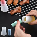 BBQ Oil Brush Bottle – Silicone Basting Brush with Dispenser