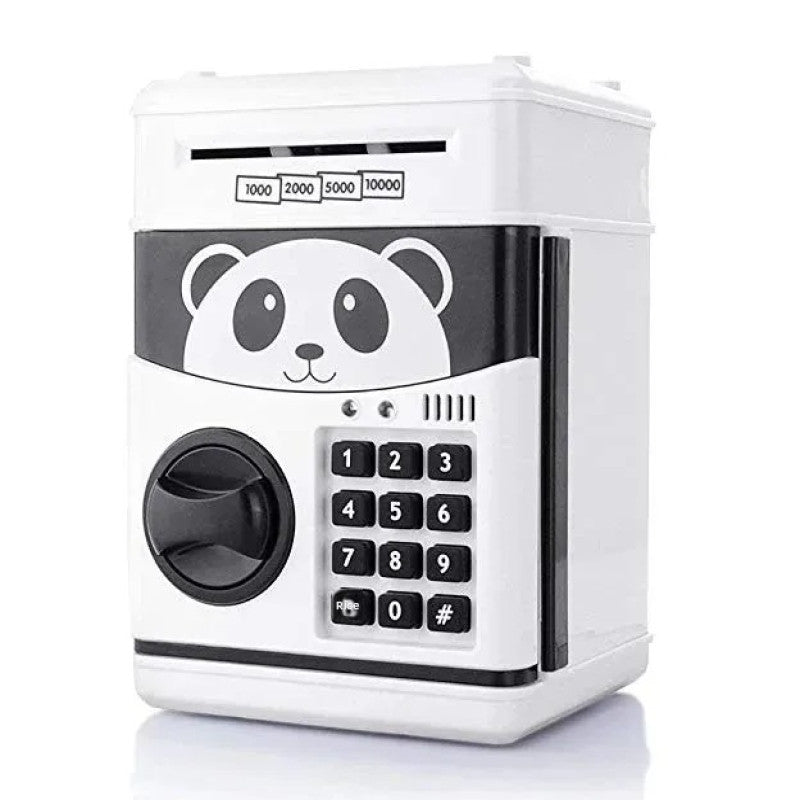 Kids Cartoon ATM Piggy Bank | Password Money Saving Box with Sound