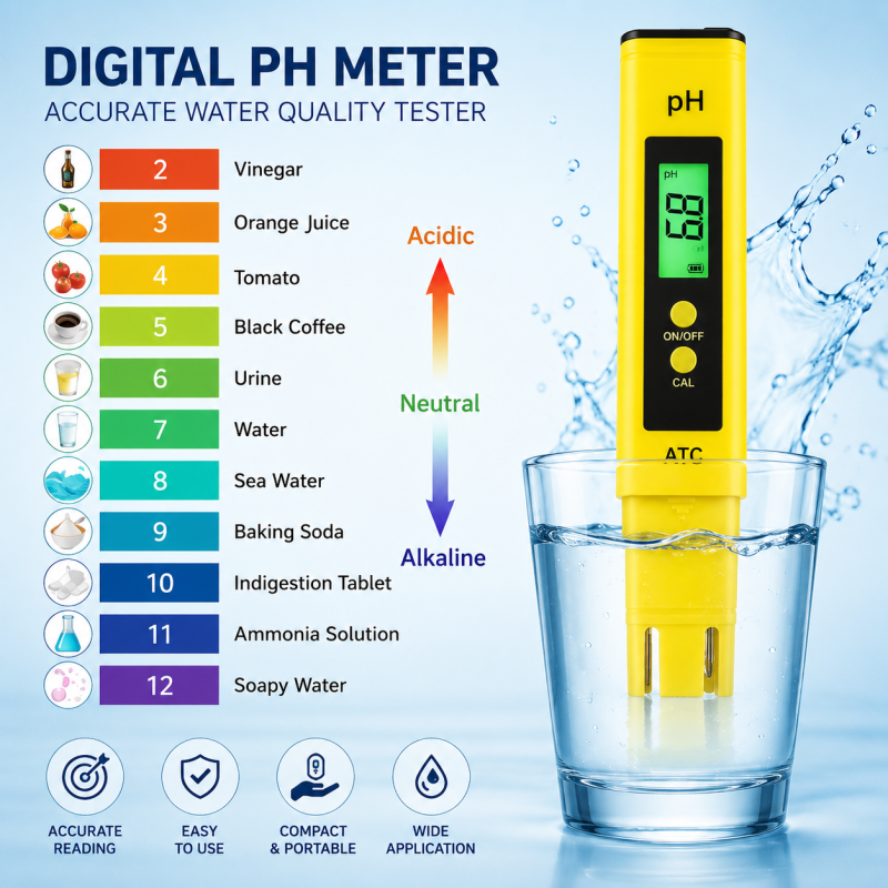 WaterPortable LCD Digital TDS Water Quality Tester