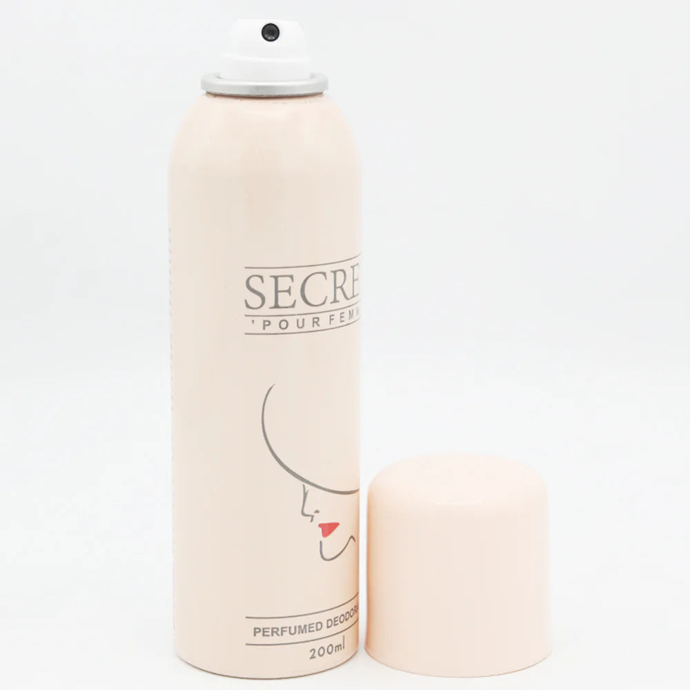 Secret Diva Perfumed Body Spray 200ml – Long Lasting Fresh Fragrance for Women