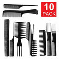 Hair Styling Tool Set (10 PCS) – Professional Combs Kit for Cutting, Styling & Sectioning