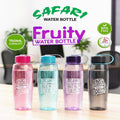 Pack of 2 Safari Fruity Water Bottle – 750ML BPA Free Motivational Bottle