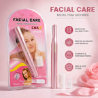 Facial Care Micro Trimmer for Women – Electric Eyebrow & Painless Facial Hair Remover