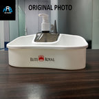 Active Cleaner Soap Pump Organizer – 2-in-1 Kitchen Sink Soap Dispenser with Sponge Holder