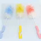 Baby Bottle Cleaning Brush Set – 2-in-1 Nipple & Bottle Cleaner