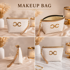 Luxury Makeup Bag – Premium Cosmetic Pouch & Travel Organizer
