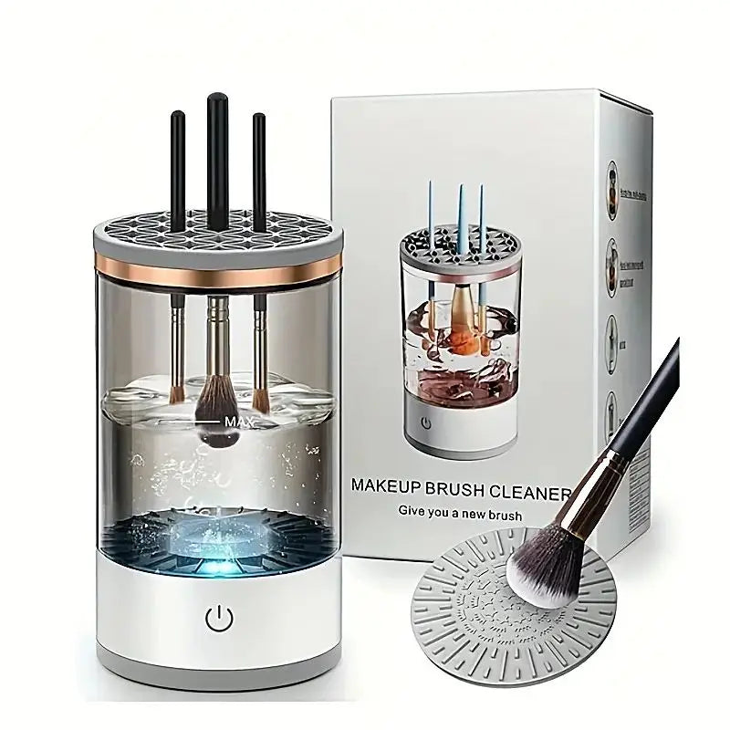 Automatic Make Up Brush Cleaner