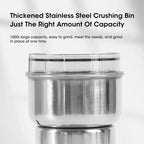 Electric Grinder – Stainless Steel Coffee & Spice Grinder | Powerful Mini Dry Grinder